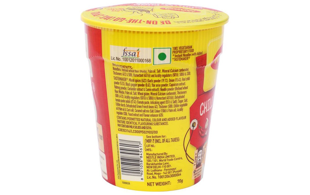 Maggi Chilly Chow Cuppa Noodles    Cup  70 grams